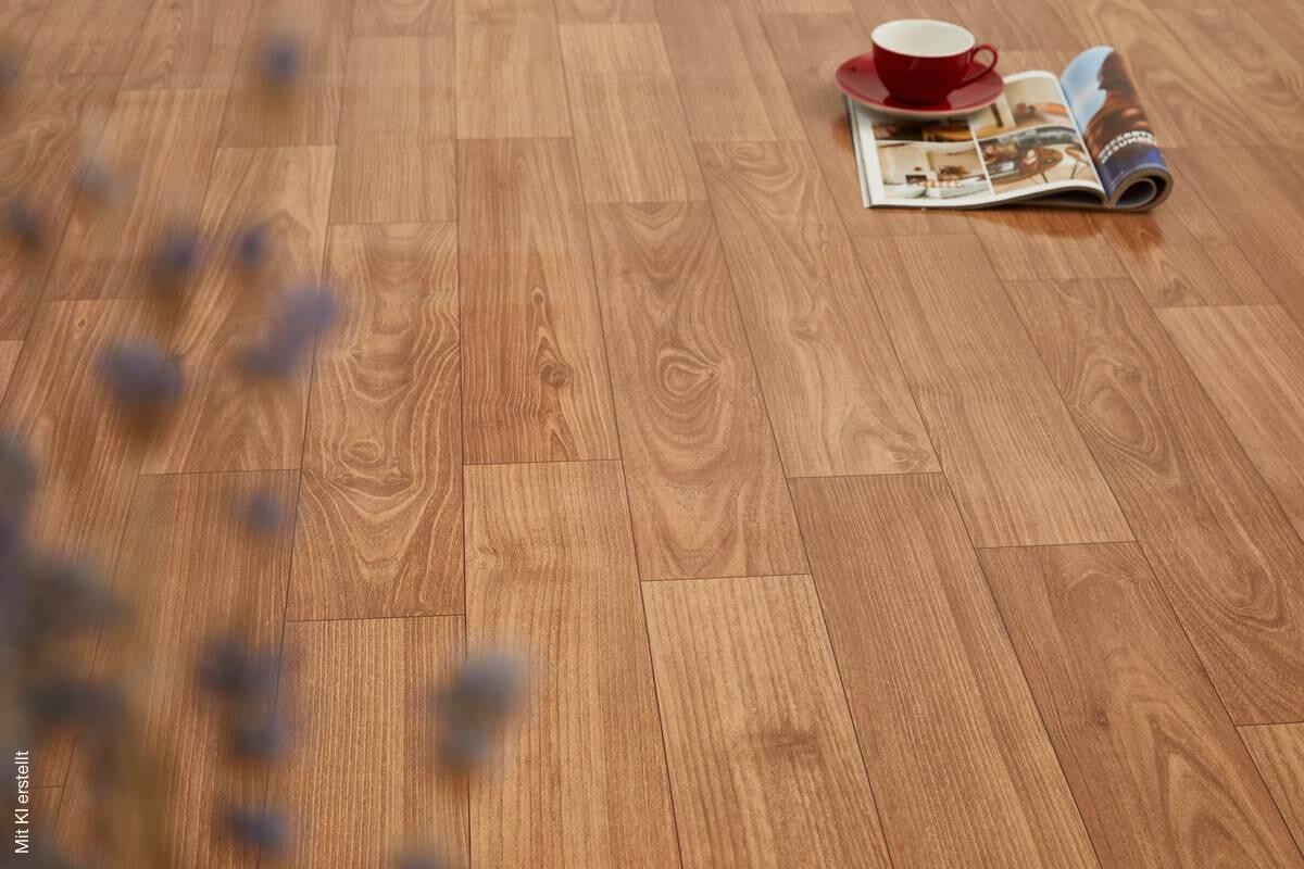 Vinylboden Lugano Stabparkett B/L: ca. 200x350 cm pro Stück