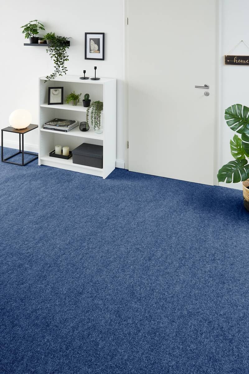 Teppichboden Milo blau B/L: ca. 200x1000 cm pro Stück