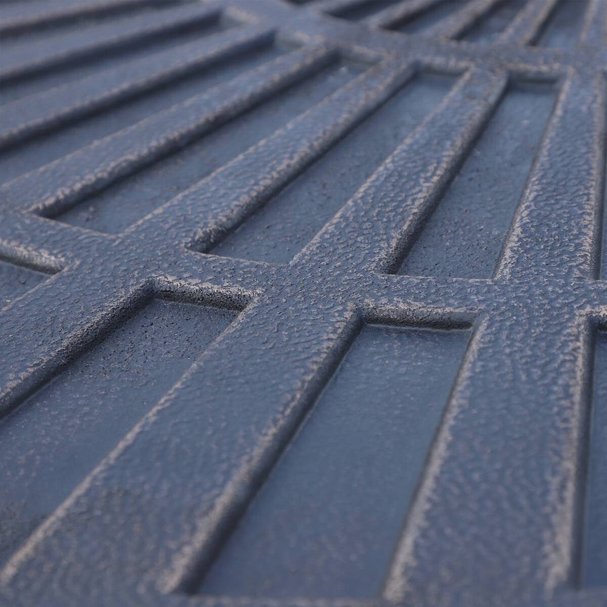 Outsunny Platten-Schirmständer mit Handgriff bronze Metall B/H/L: ca. 47x4,2x66 cm