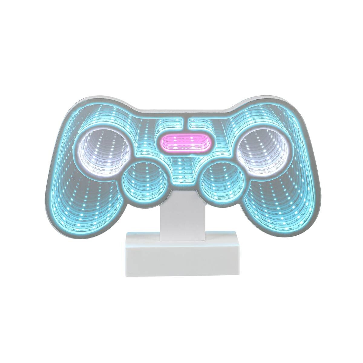 Nolo LED-Infinityleuchte weiß B/H/T: ca. 26,4x4,5x16,8 cm