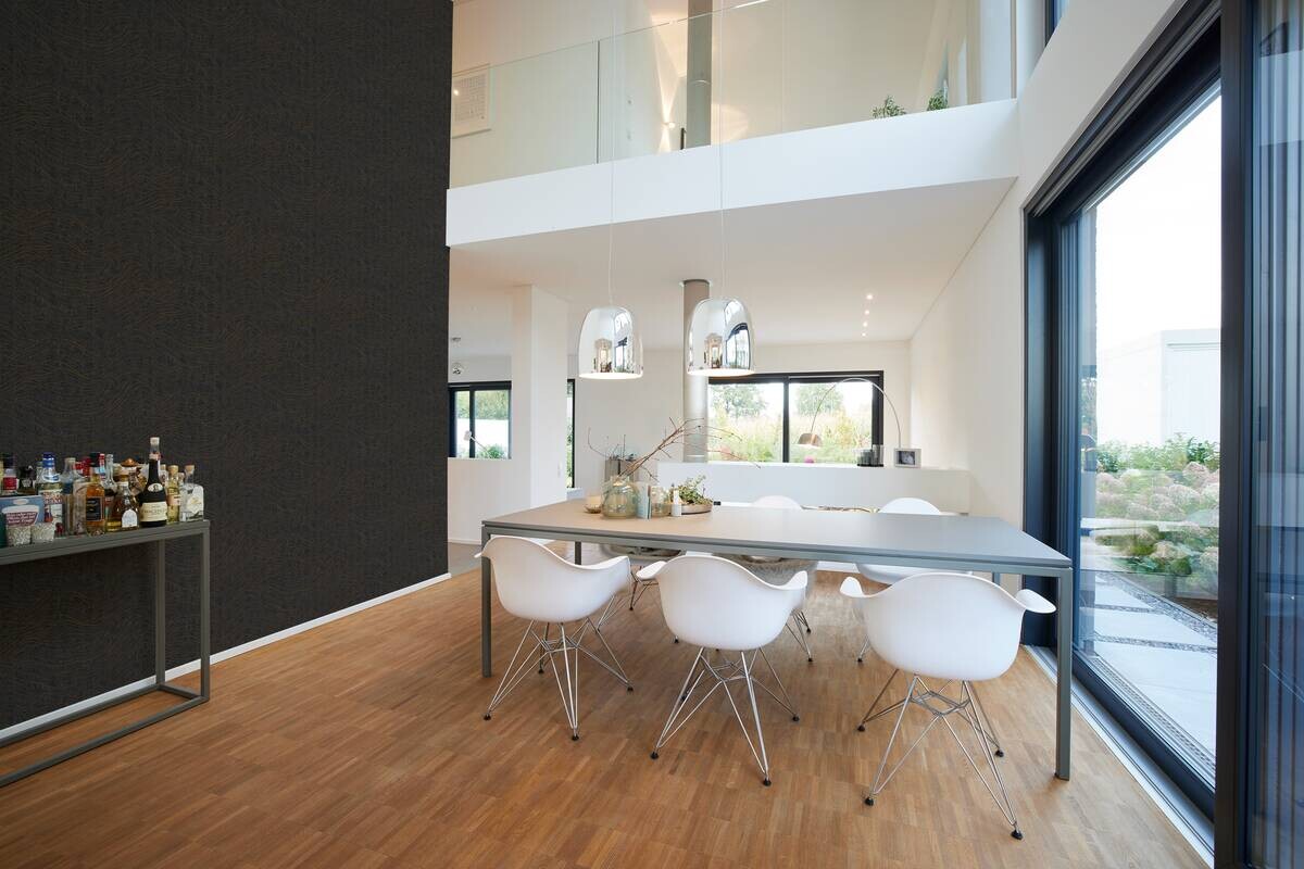 A.S.Creation Vliestapete silber schwarz B/H/D: ca. 53x1005x8,4 cm