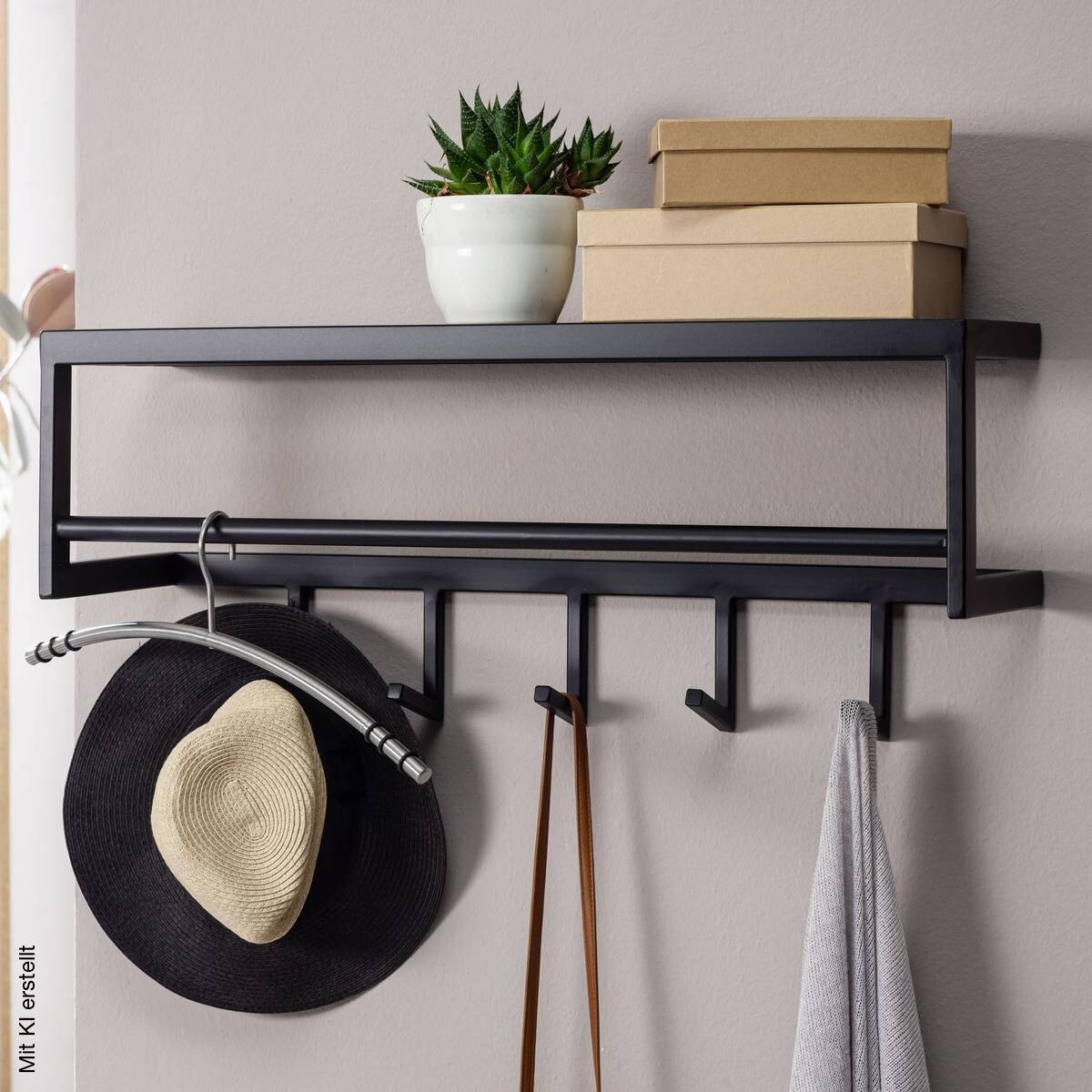 Garderobe B/H/T: ca. 70x20x20 cm