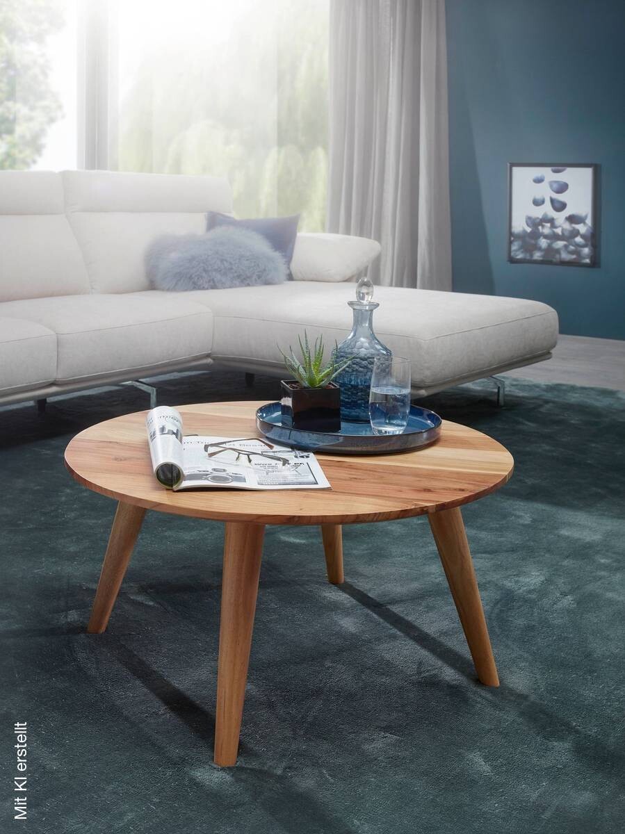 Couchtisch braun B/H/T: ca. 75x40x75 cm