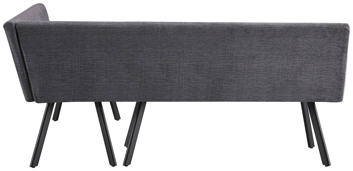 Eckbank Milos grau B/H/T: ca. 195x152x85 cm