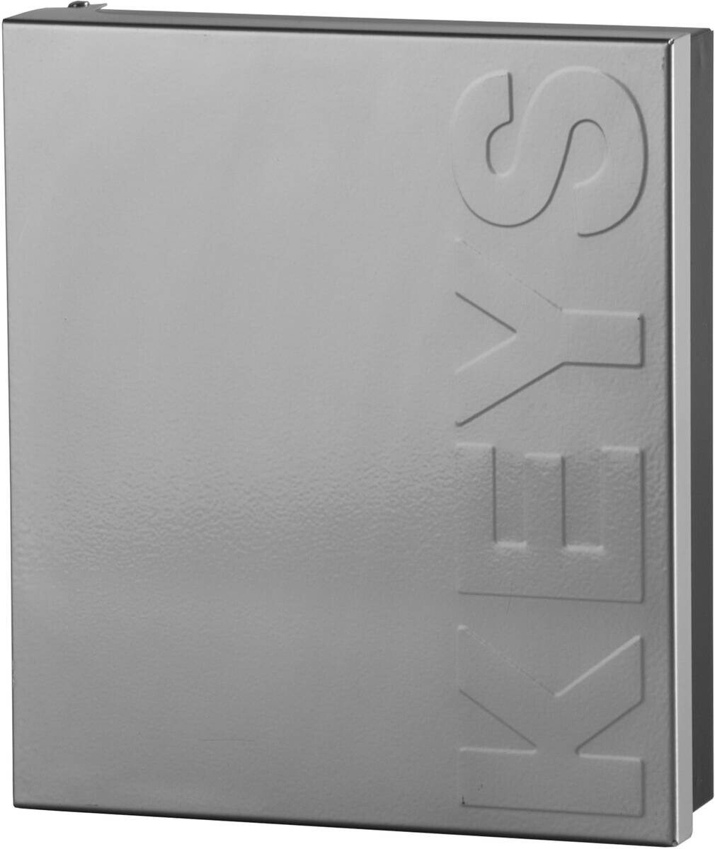 Schlüsselkasten Lock Alu pulverbeschichtet Optik Metall B/H/T: ca. 18x21,5x5 cm