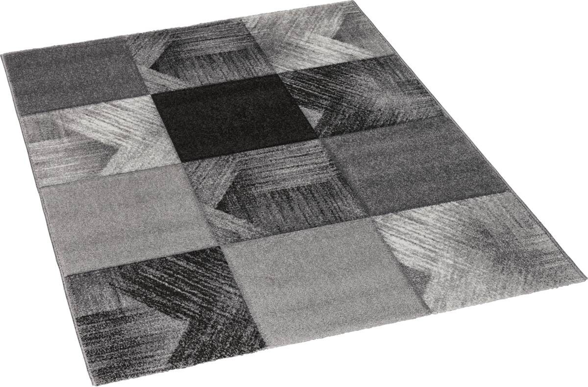 Webteppich Malta grau B/L: ca. 80x150 cm
