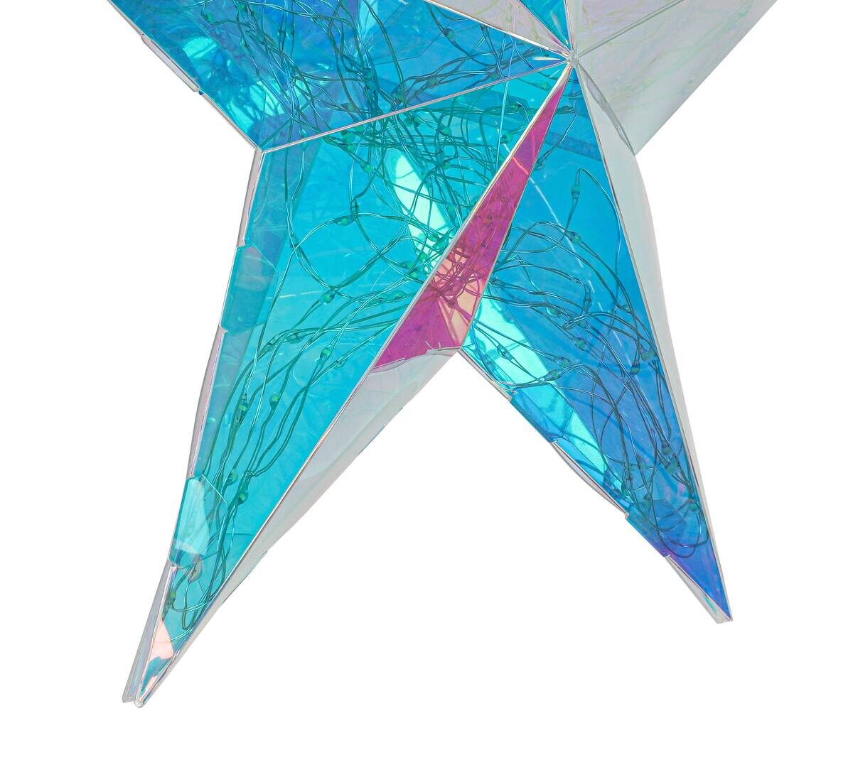 Nolo Dekoleuchte Star transparent B/H/L: ca. 30x10x30 cm