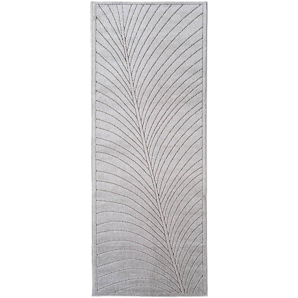 Ayyildiz Flachwebteppich NOVA silber B/L: ca. 80x250 cm