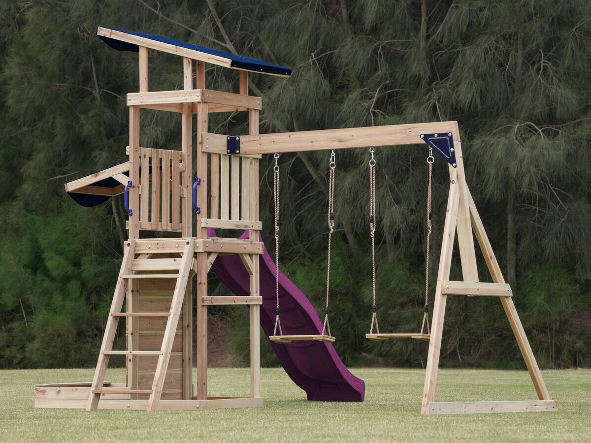 AXI Spielturm Malik braun B/H/L: ca. 345x270x336 cm