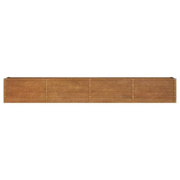 Hochbeet braun Stahl B/H/L: ca. 45x320x40 cm