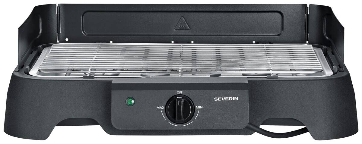 SEVERIN Barbeque-Grill PG 8593 schwarz Edelstahl Kunststoff B/H/L: ca. 33x8,5x42 cm