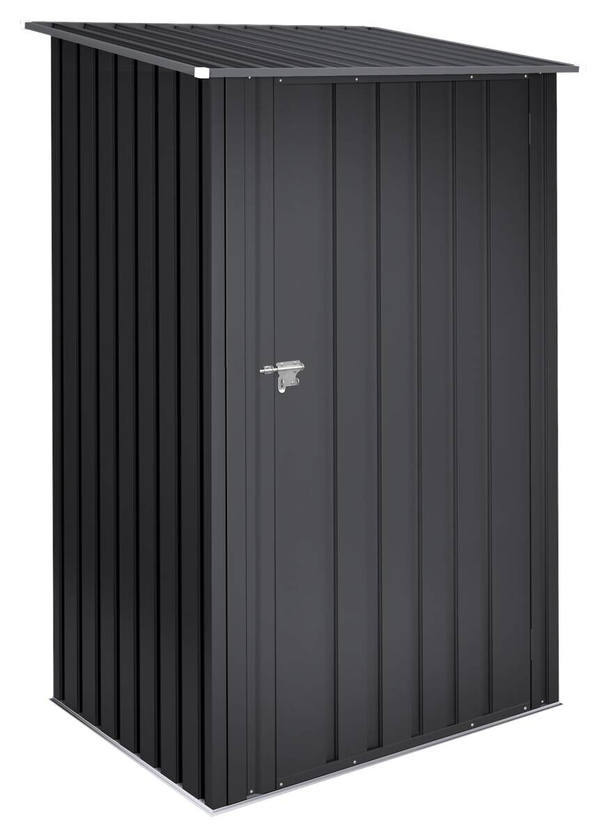 HOGGAR Gerätehaus Sansa anthrazit B/H/T: ca. 104x160x99 cm