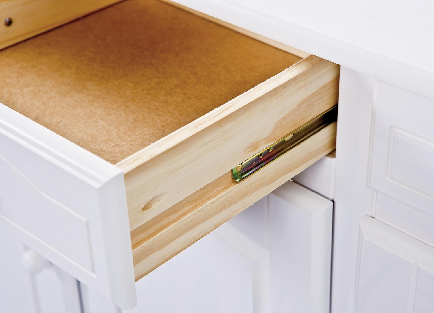 Buffet Siena weiß lackiert Kiefer B/H/T: ca. 130x198x43 cm