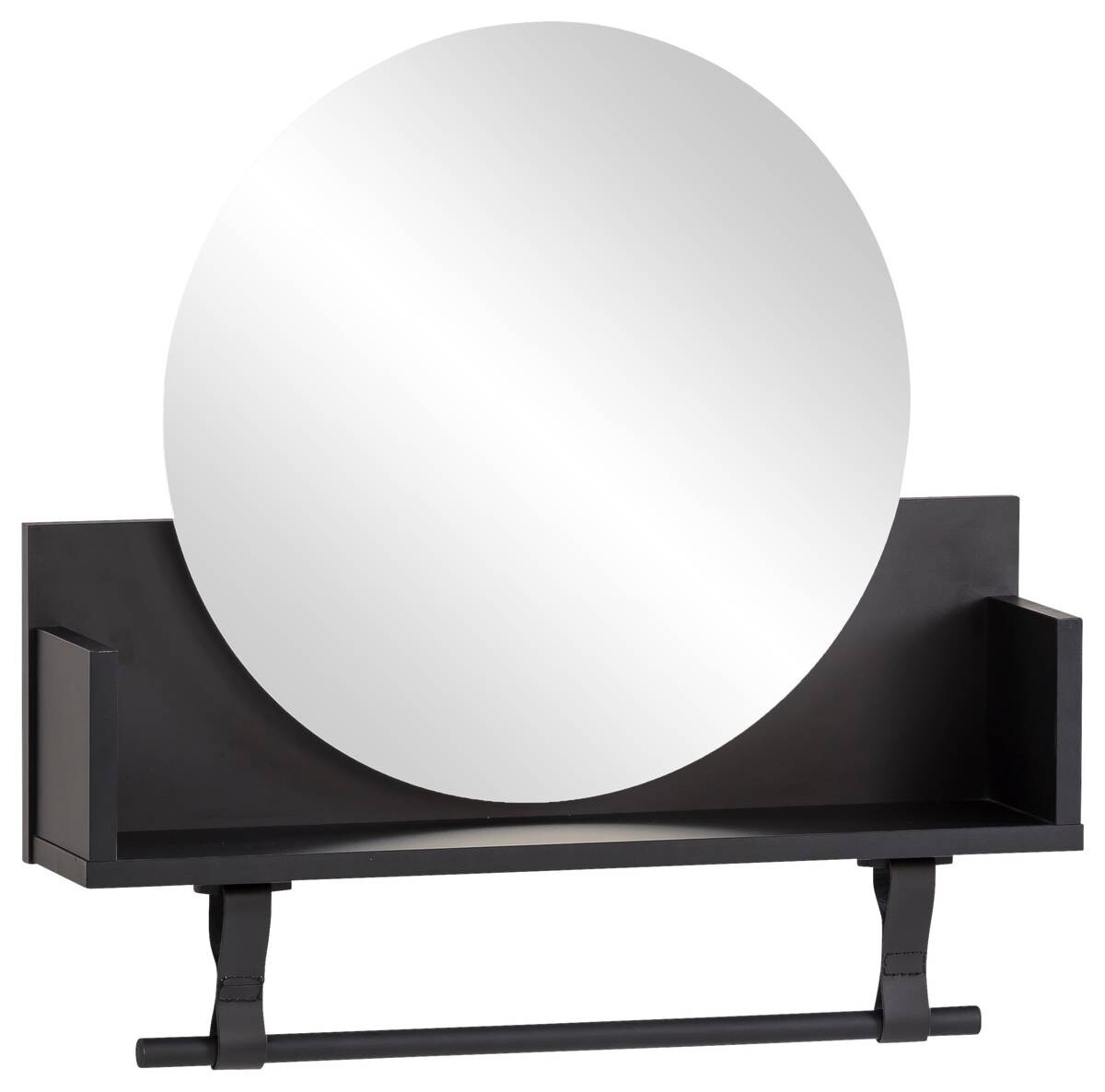 Regal Ella schwarz matt B/H/T: ca. 59,8x59x13,5 cm