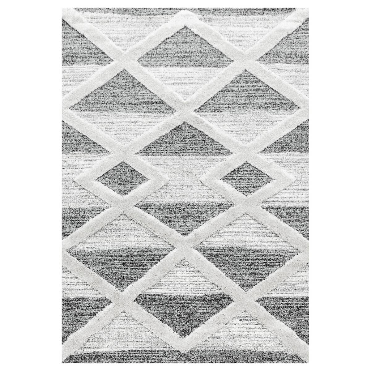 Ayyildiz Teppich PISA grau B/L: ca. 80x250 cm