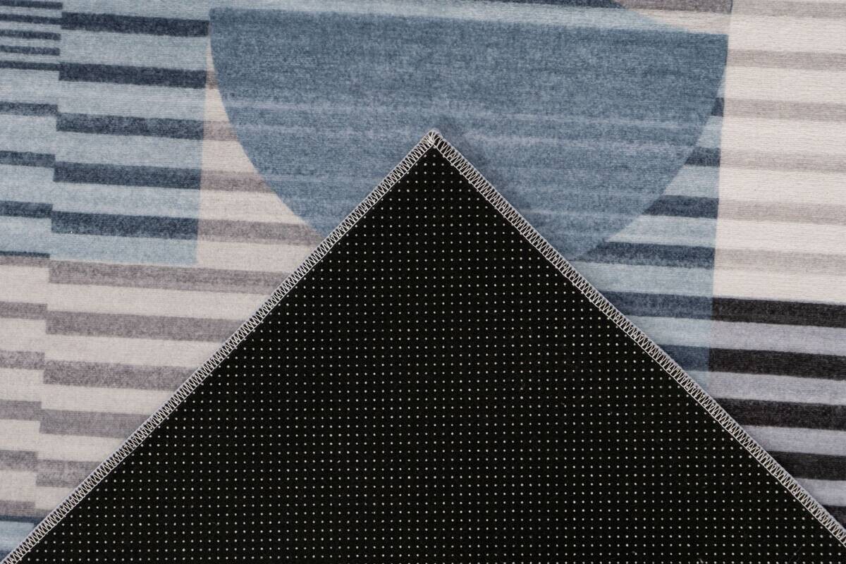Kayoom Teppich Bluster 425 blau B/L: ca. 120x170 cm