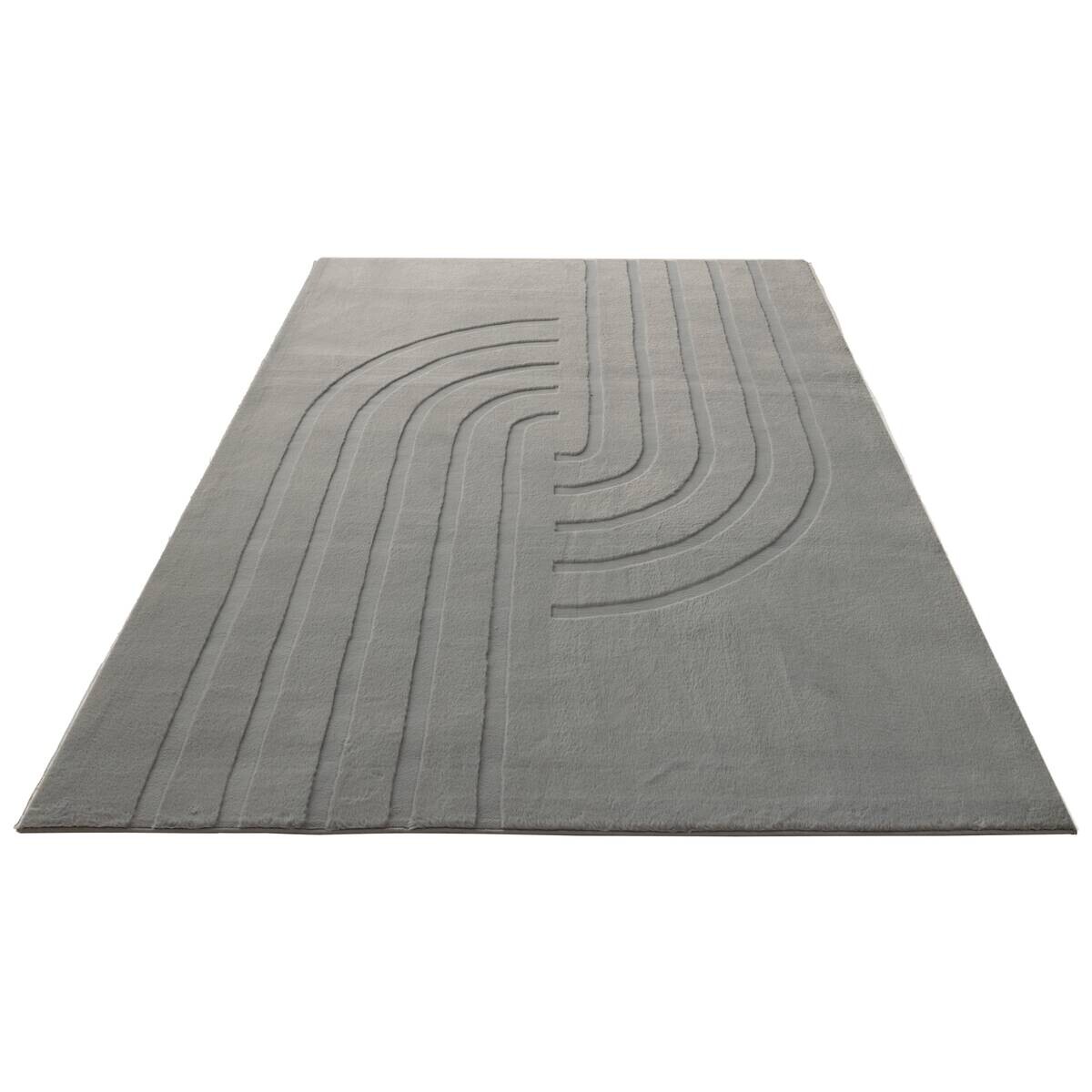 Obsession Teppich Zen Deluxe grau B/H/L: ca. 120x12x170 cm