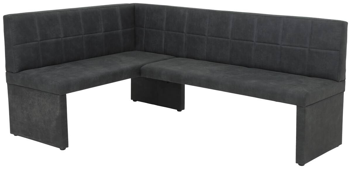 Eckbank Melanie anthrazit Vintage Optik B/H/T: ca. 140x90x200 cm