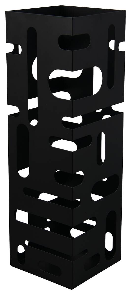 Schirmständer Doris schwarz Metall B/H/T: ca. 18x49x16 cm