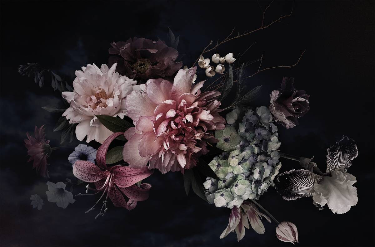 Bönninghoff Keilrahmenbild Blumen B/H/L: ca. 118x2x78 cm