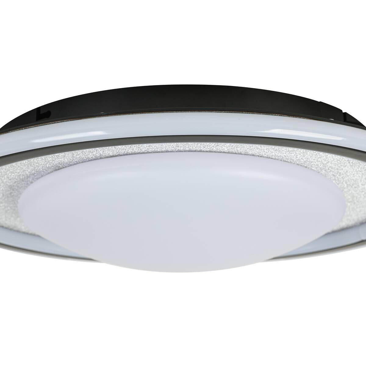 Nolo LED-Deckenleuchte silber schwarz Kunststoff T/D: ca. 9x40 cm