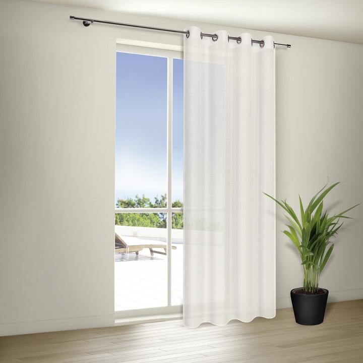Happy Home Ösenvorhang Freiburg natur B/L: ca. 140x235 cm