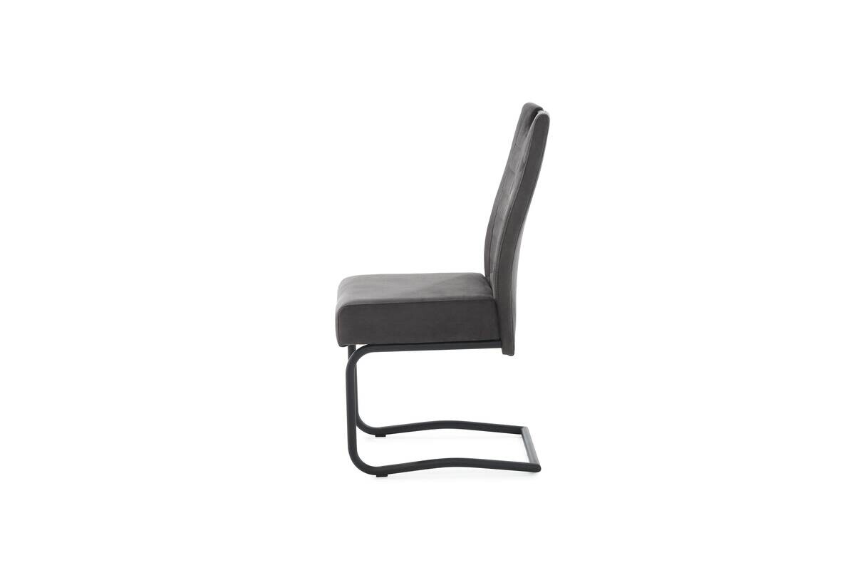 Schwingstuhl anthrazit Vintage B/H/T: ca. 44x99x56 cm