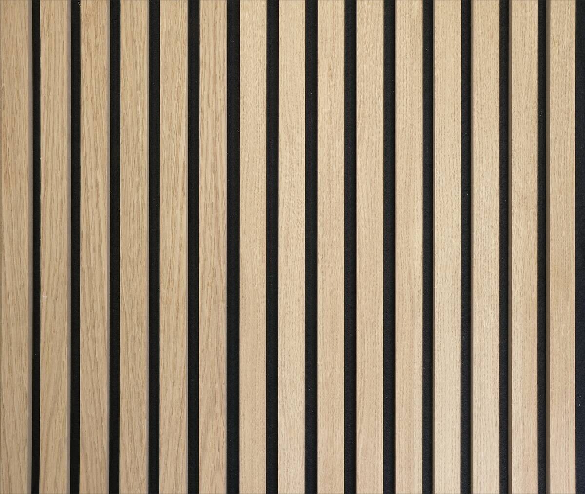 Akustikpaneel Eiche natur L/B/H: ca. 1,9x56,1x56,1 cm pro Stück