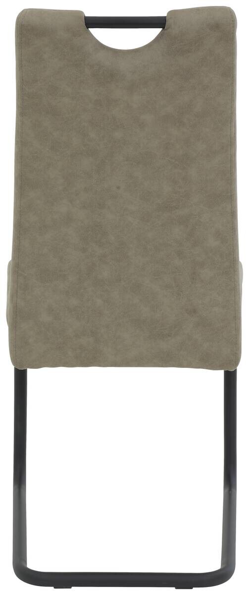 Schwingstuhl Dunja schlamm Vintage Microfaser B/H/T: ca. 43x98x58 cm