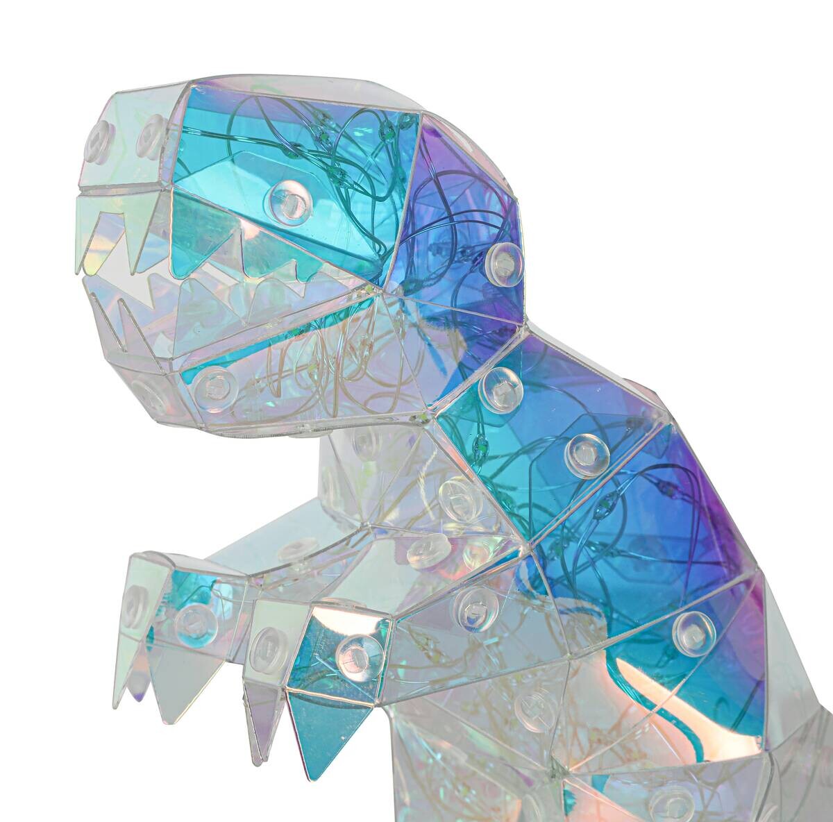 Nolo LED-Dekoleuchte Dino transparent pearl B/H/T: ca. 18,5x15x8 cm