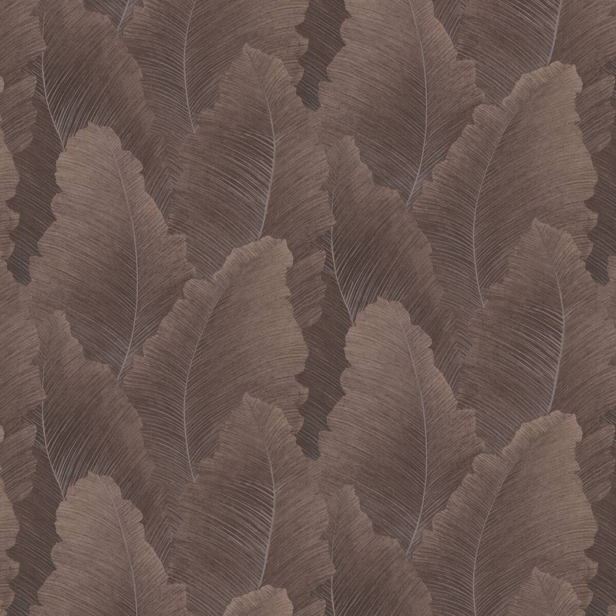 Erismann Vliestapete Blätter braun bronze B/L: ca. 53x1005 cm