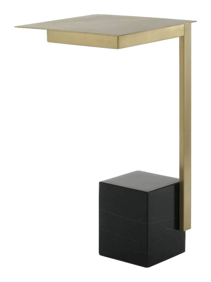 Beistelltisch Rocio 201 Marmor B/H/T: ca. 30x30x56 cm