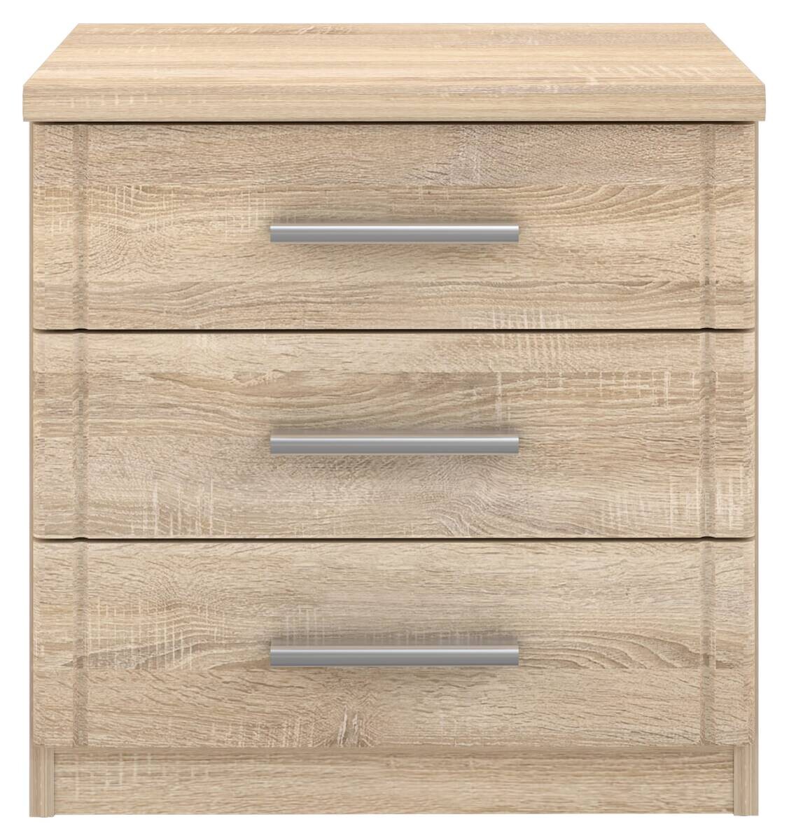 Nachtkonsole Eiche Sonoma Nachbildung B/H/T: ca. 45,2x47,6x34,1 cm
