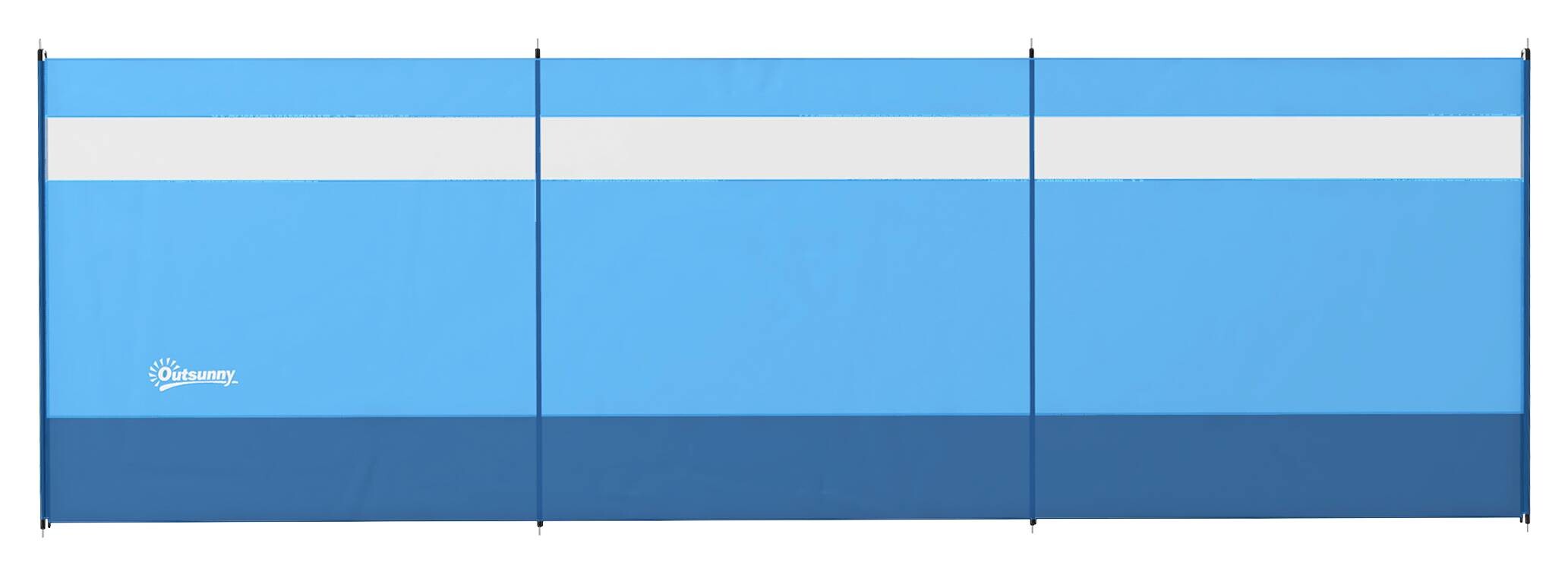 Outsunny Windschutz B/H/L: ca. 1x140x440 cm