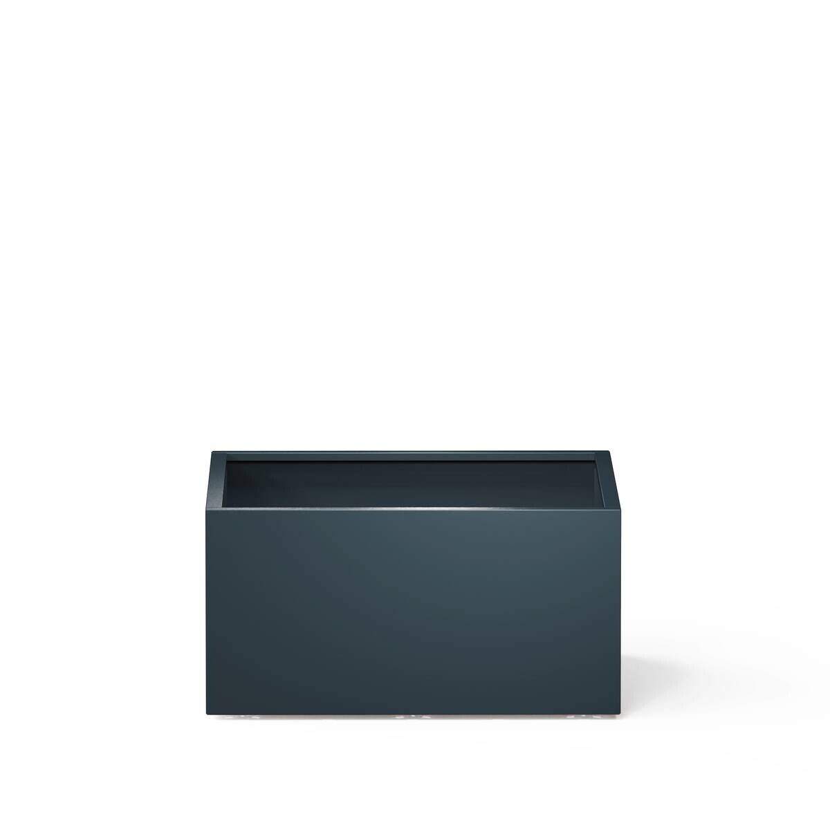 Herstera Garden Pflanzkübel Cube anthrazit Metall B/H/L: ca. 100x50x100 cm