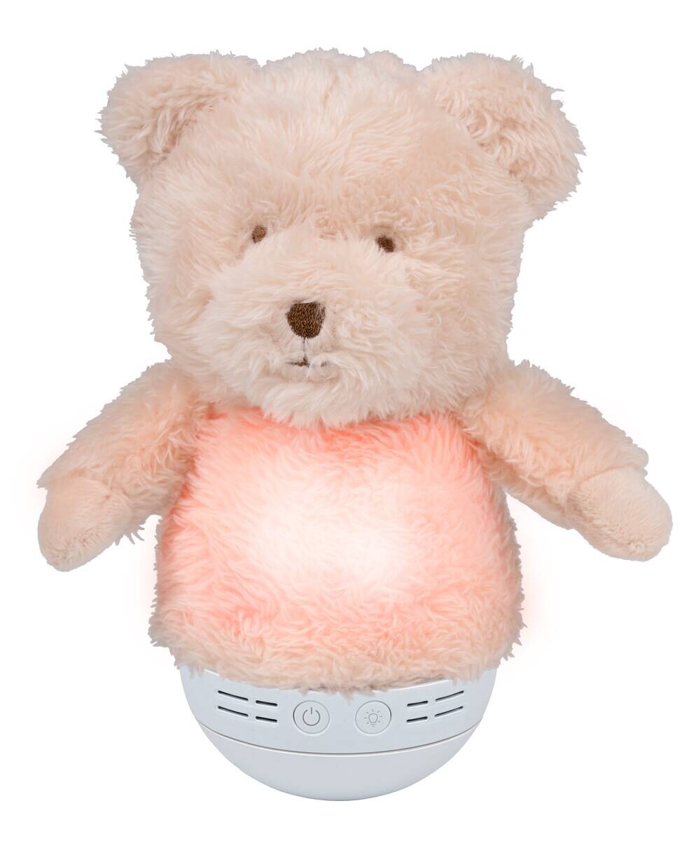 Edco LED-Wackel-Nachtlicht Bär beige B/H/L: ca. 14x11x19 cm