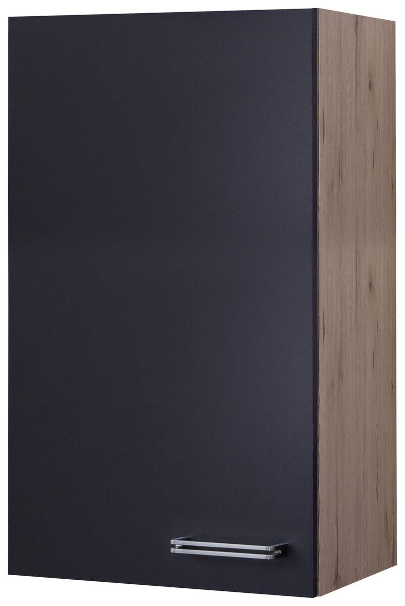 Hängeschrank Elva anthrazit strukturiert B/H/T: ca. 50x89x32 cm