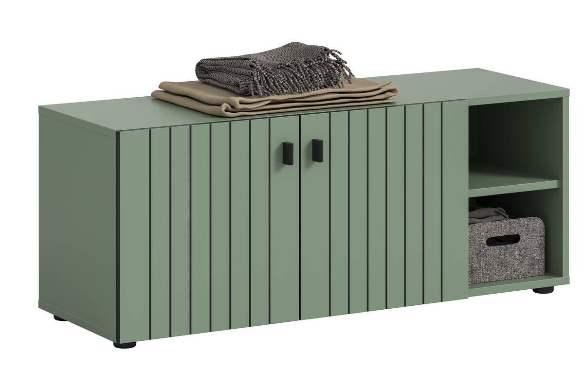 Sitzbank STATION grün B/H/T: ca. 106x43x37 cm