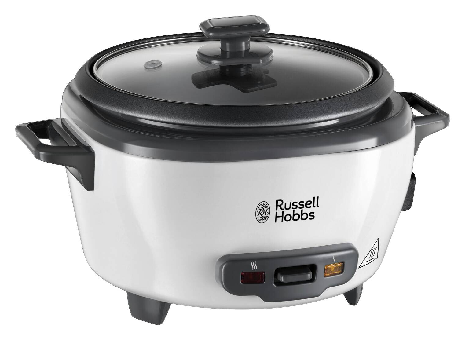Russell Hobbs Reiskocher weiß Kunststoff Metall Glas B/H/L: ca. 21x19x15 cm