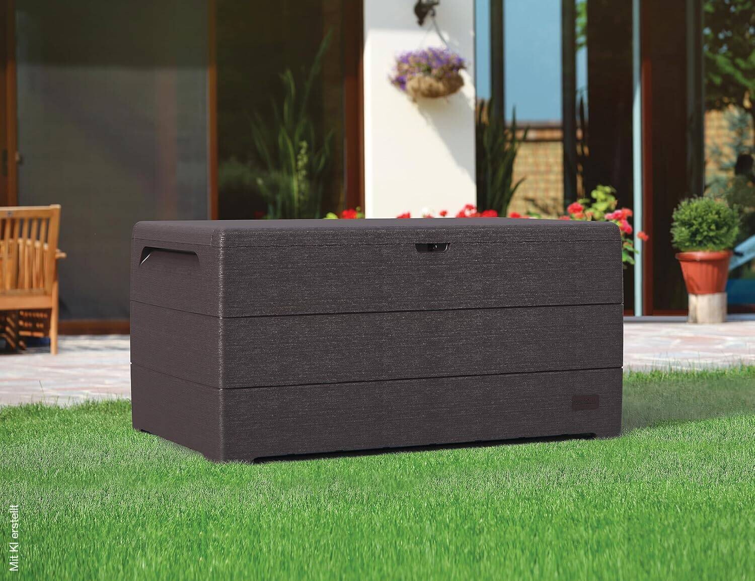 Duramax Aufbewahrungsbox Durabox braun Kunststoff B/H/L: ca. 45x56x117 cm