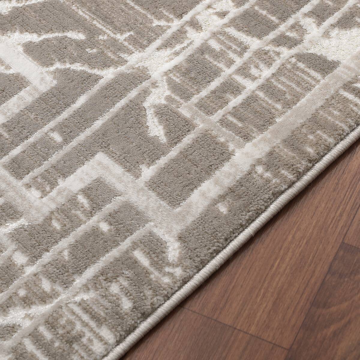 Sanat Teppich Harmony graubraun B/L: ca. 80x300 cm