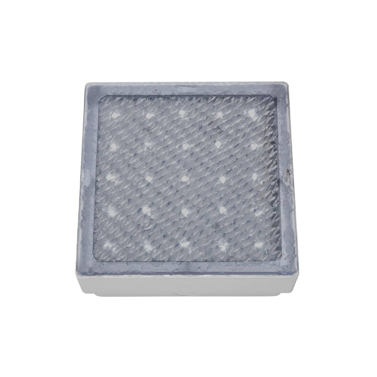 LED-Außenbodeneinbauleuchte weiß klar B/H/L: ca. 15x7,6x15 cm