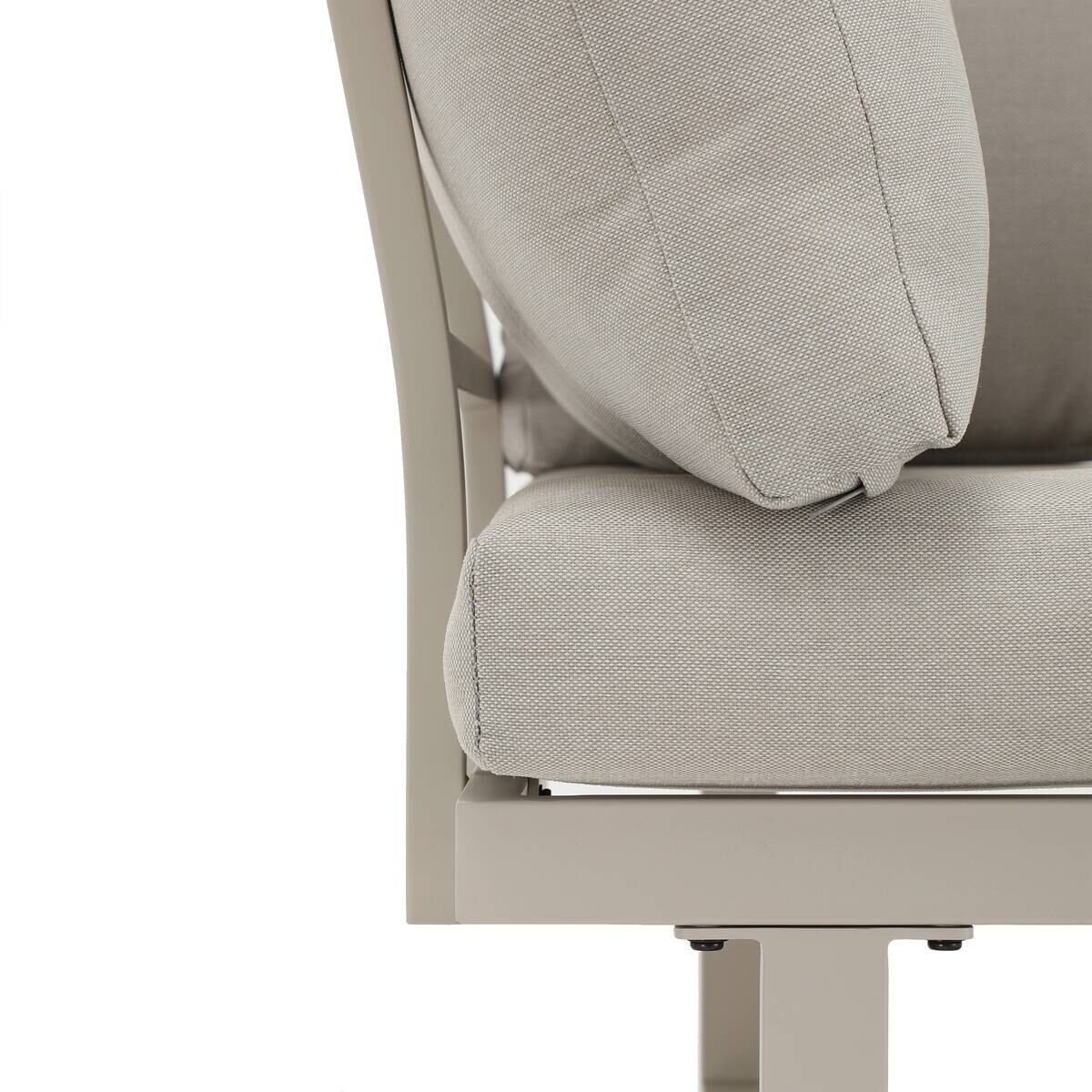 POCOline Gartensitzgruppe Onno hellgrau Stahl