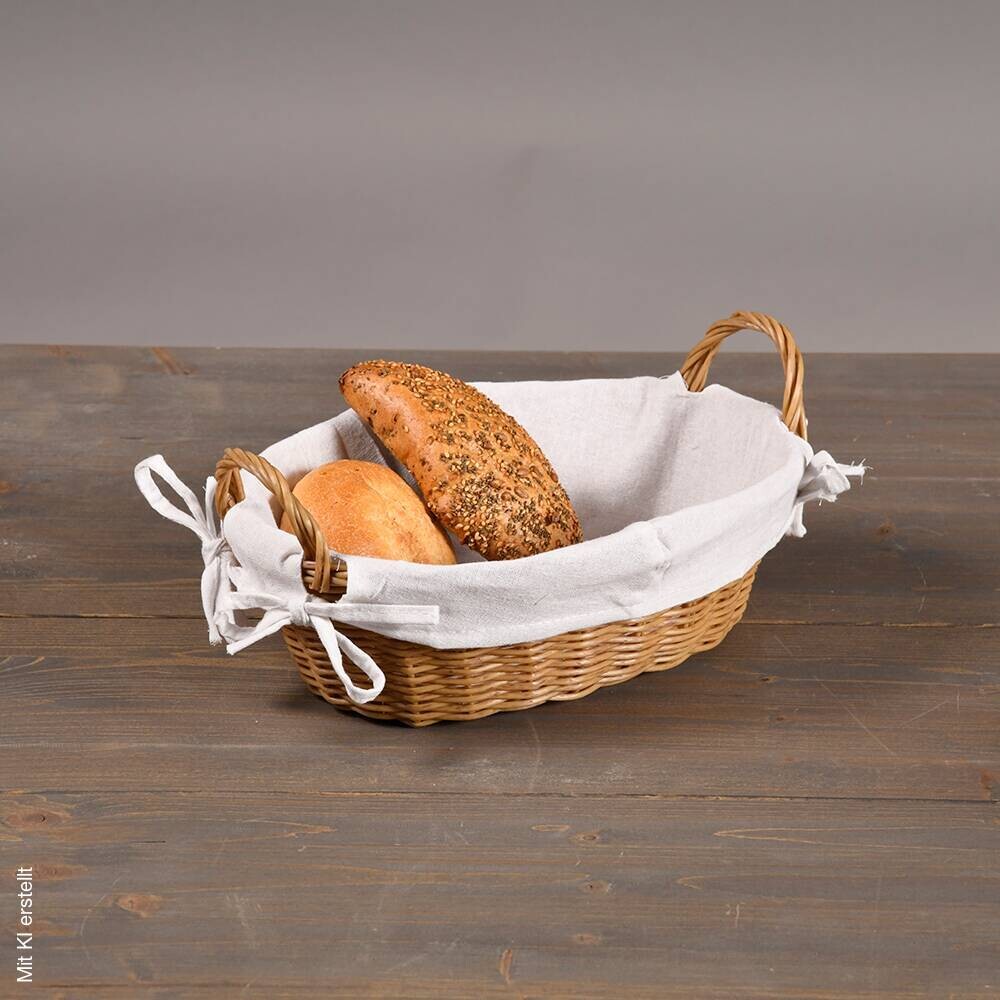 Kesper Brotkorb natur Kunststoff