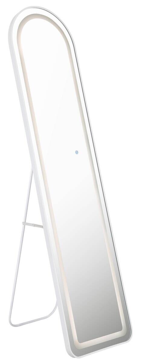 LED-Spiegel weiß B/H/L: ca. 50x160x40 cm