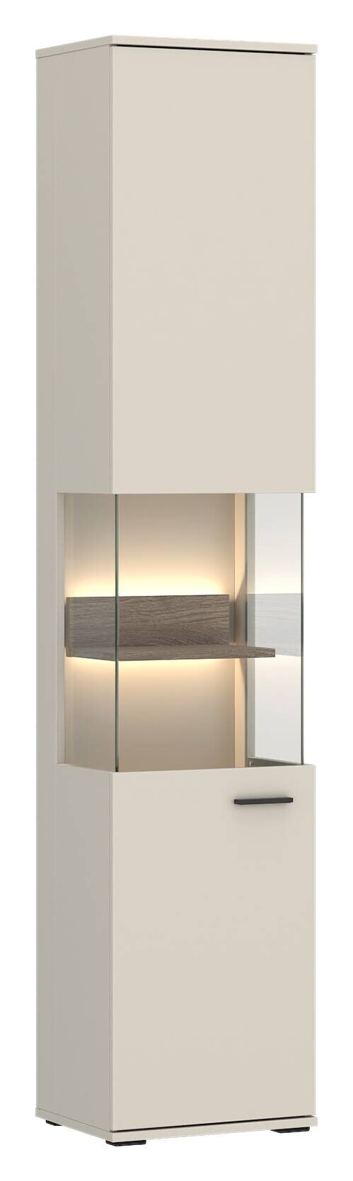 Vitrine Kaschmir B/H/T: ca. 40x198x37 cm