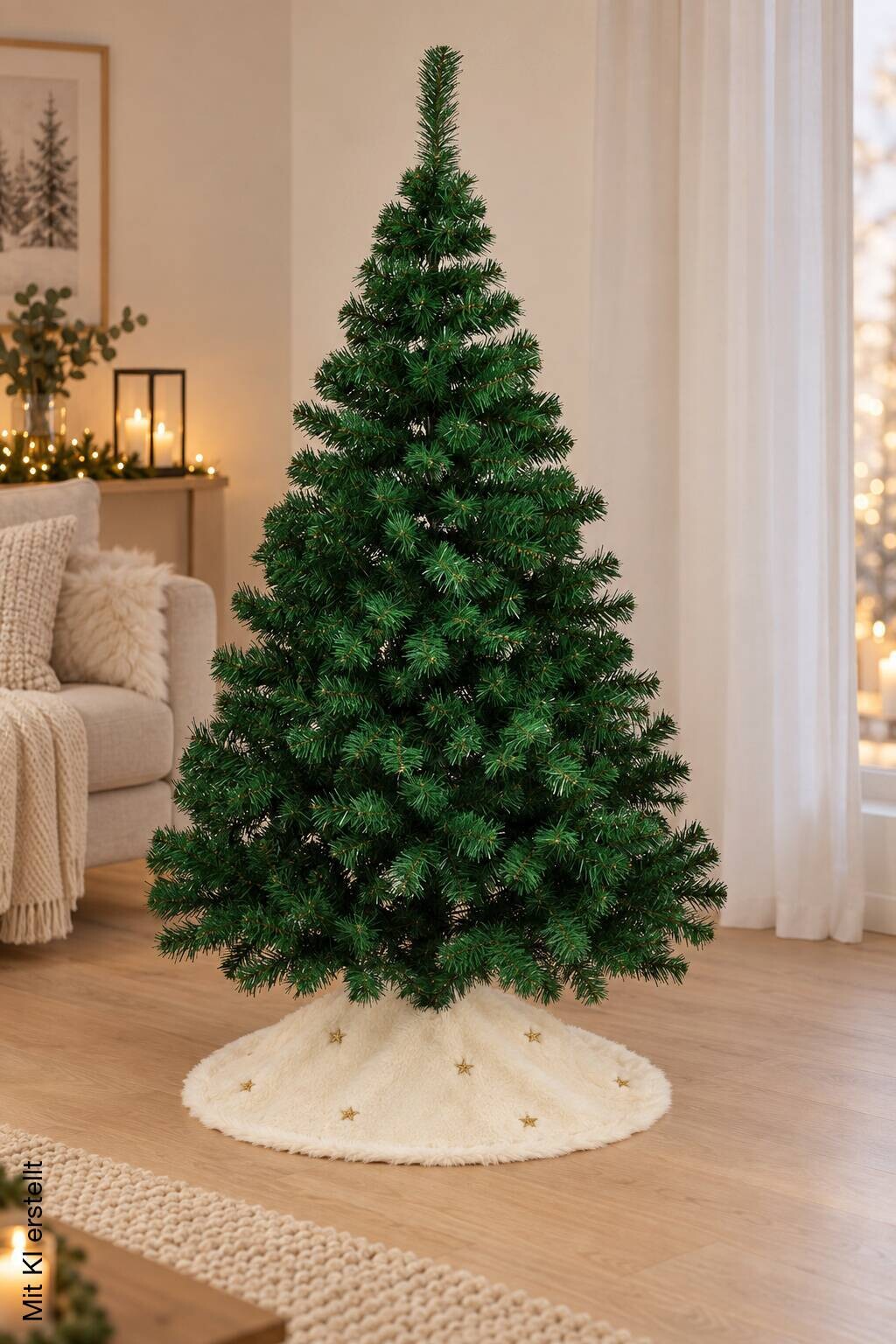 HI Weihnachtsbaum grün Kunststoff H: ca. 150 cm