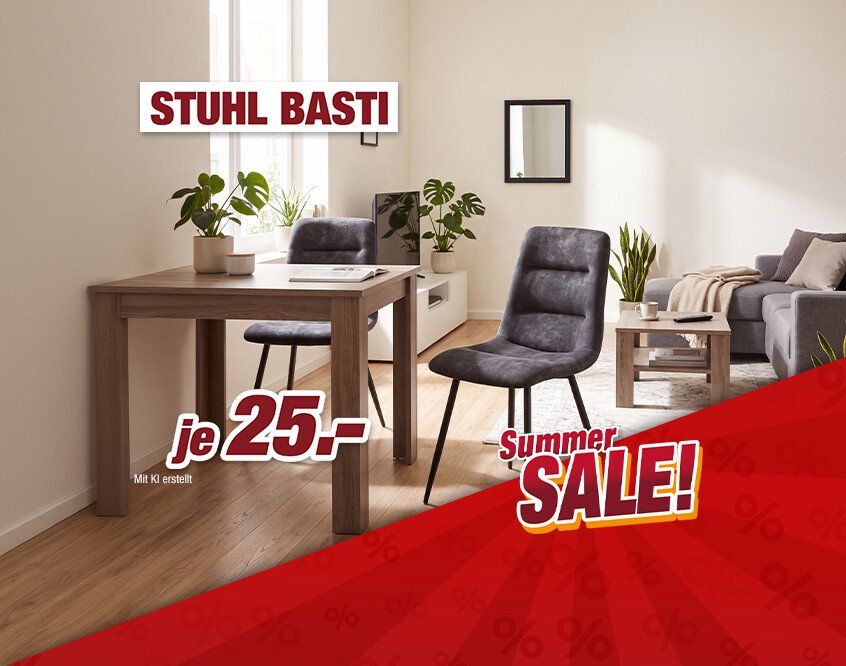 Unsere Werbe Highlights - Stuhl Basti