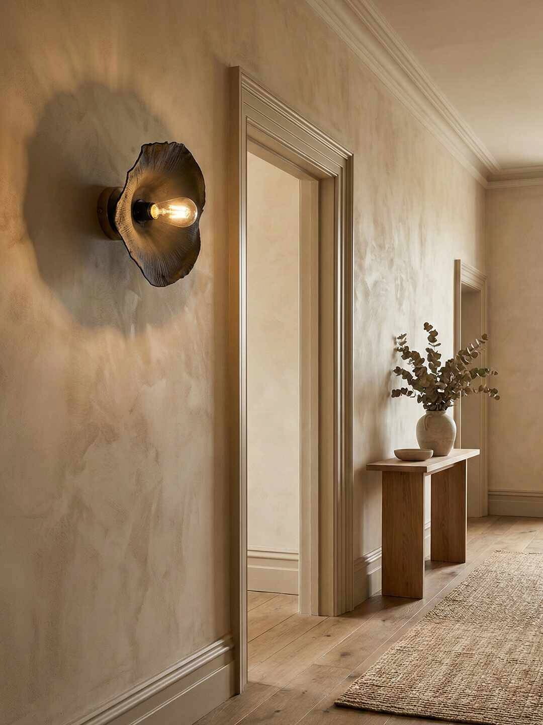 Opviq Wandleuchte gold schwarz Metall B/H/T/L/D: ca. 35x35x35x35x35 cm 1 Brennstellen
