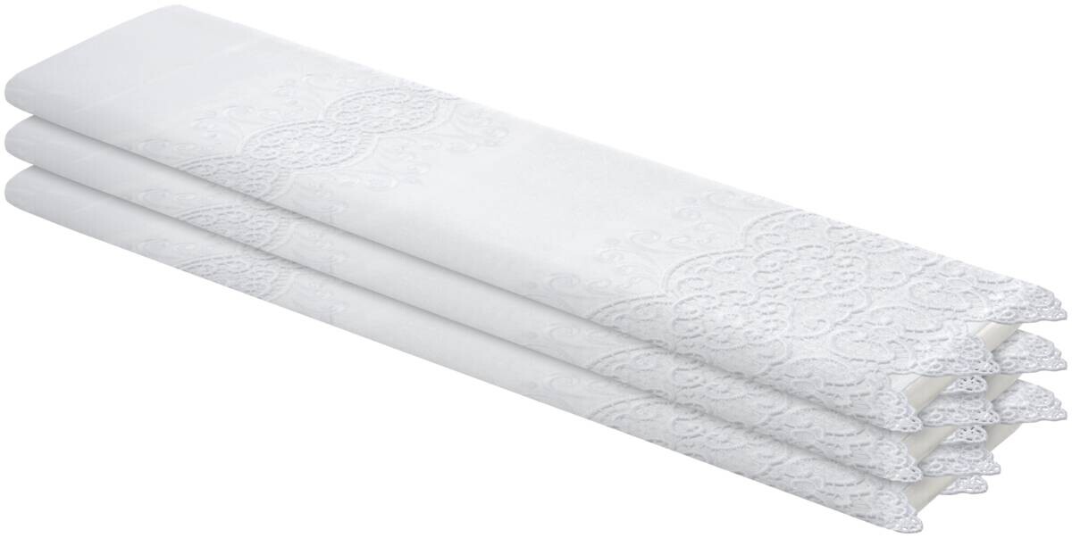Store-Meterware London weiß 100% Polyester H: ca. 280 cm